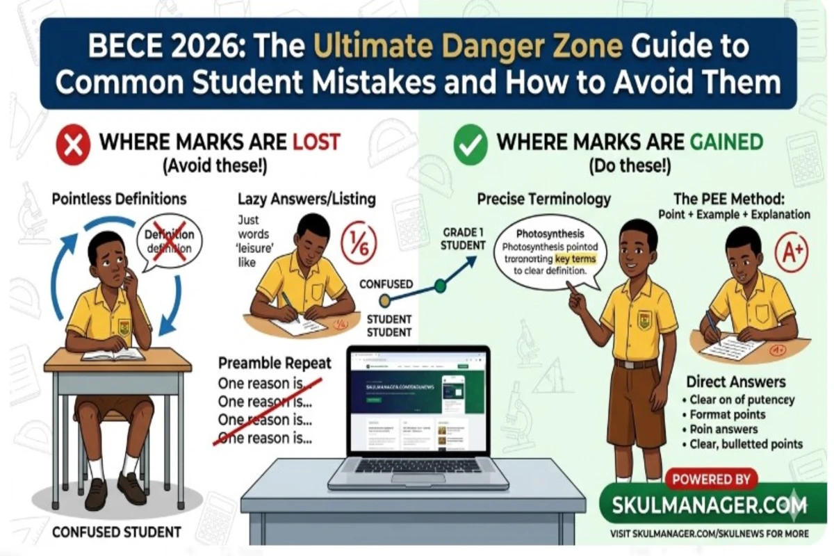 BECE 2026: Why Candidates Lose Marks and How to Secure Your Grade 1